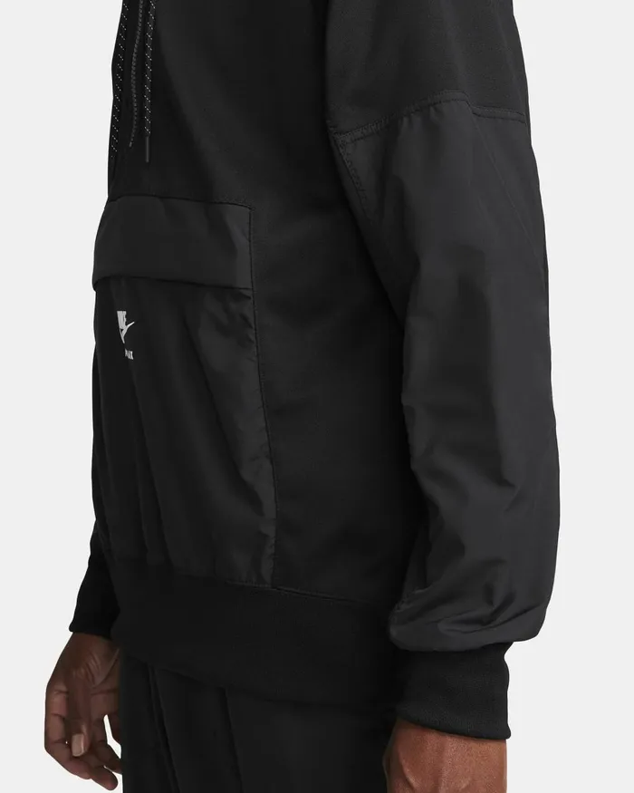 Men Nike Hoodies And Sweatshirts Air Max Blackblackwhite