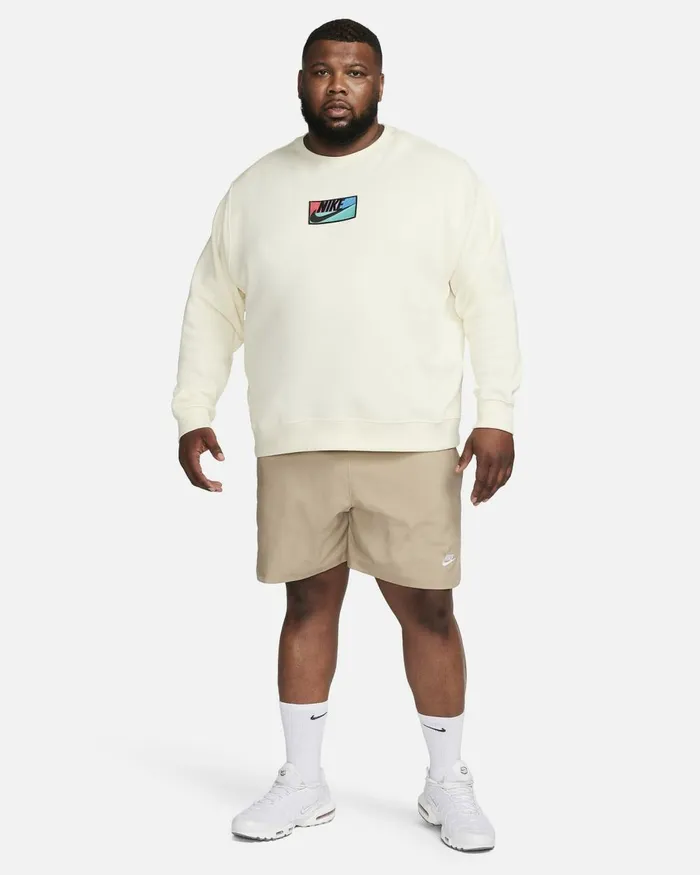 Men Nike Hoodies And Sweatshirts Club Fleece Coconut Milk
