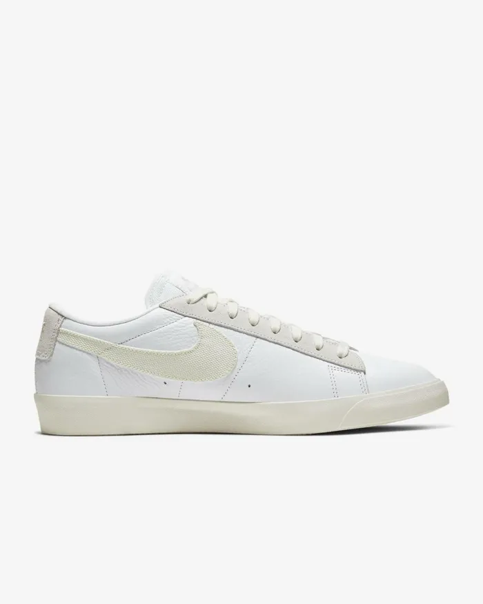 Men Nike Lifestyle Blazer Low Leather Whiteplatinum Tintsail