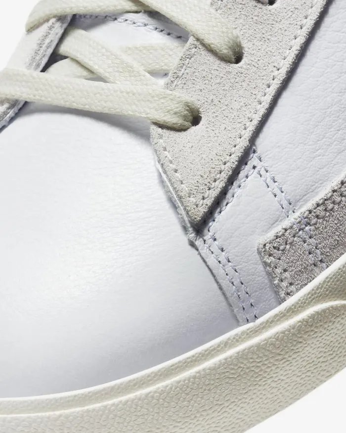 Men Nike Lifestyle Blazer Low Leather Whiteplatinum Tintsail