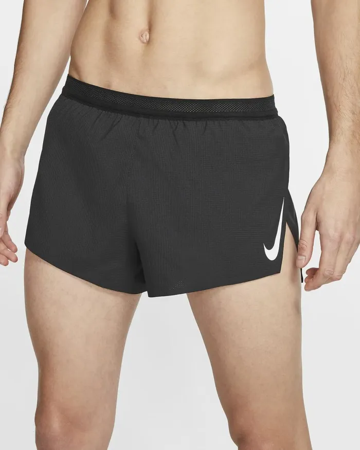 Men Nike Shorts AeroSwift Blackwhite