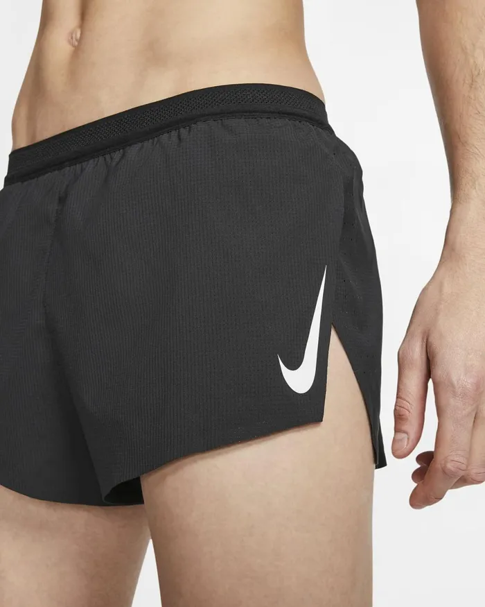 Men Nike Shorts AeroSwift Blackwhite