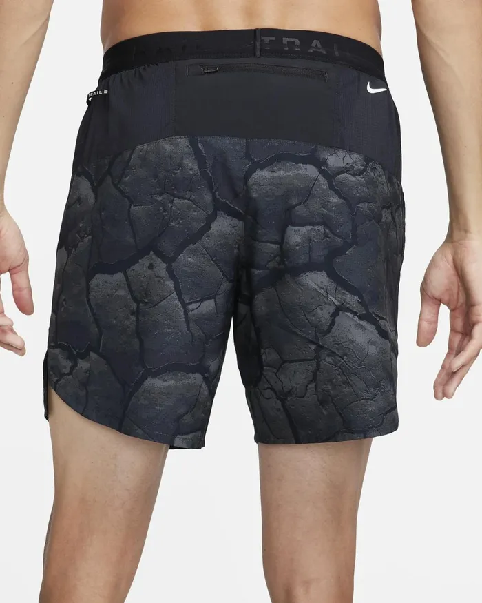 Men Nike Shorts DriFIT Stride Medium Ashblackblackwhite