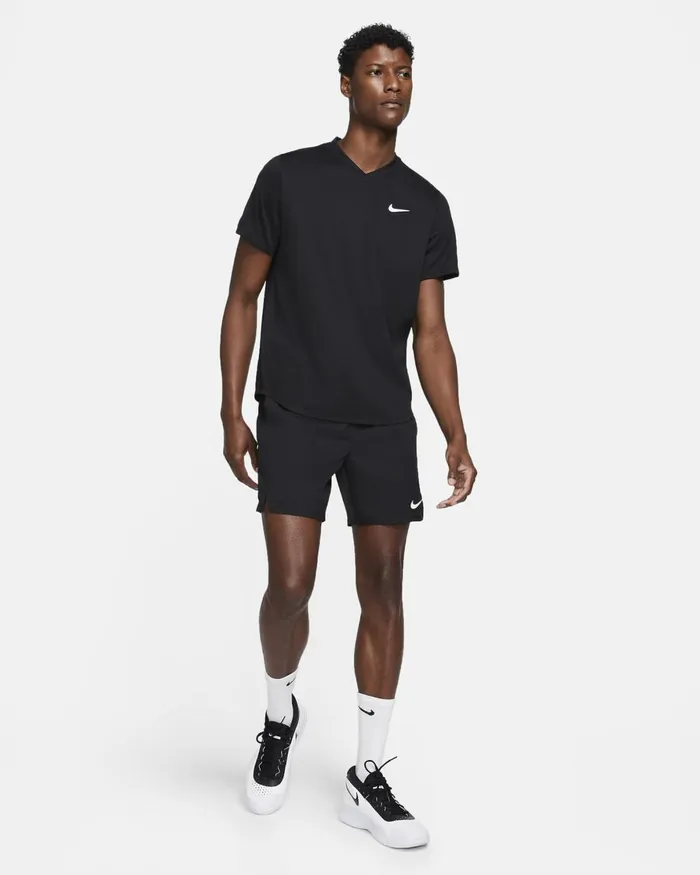 Men Nike Shorts NikeCourt DriFIT Victory Blackwhite