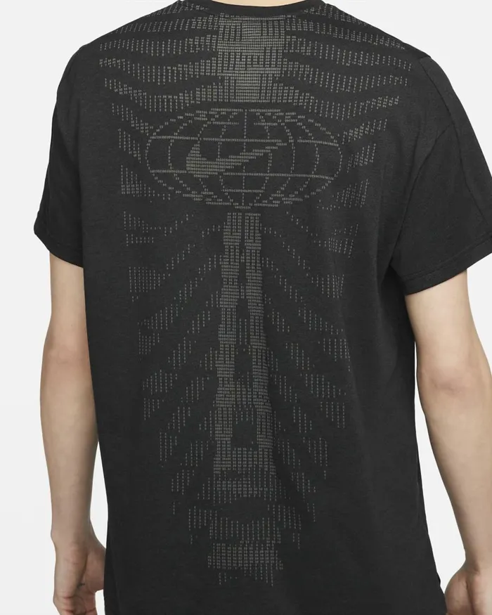 Men Nike Tops And TShirts Pro DriFIT Blackiron Grey