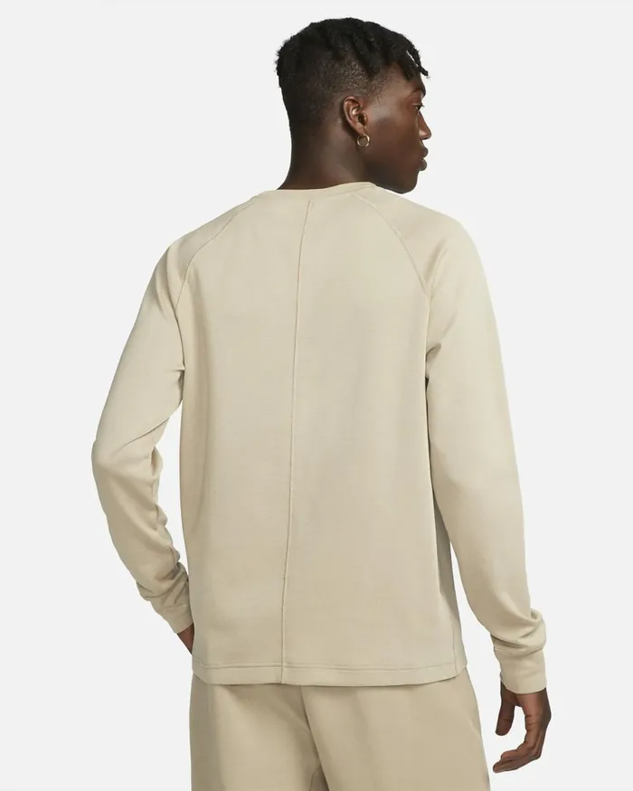 Men Nike Tops And TShirts Tech Fleece Lightweight Khakiblack