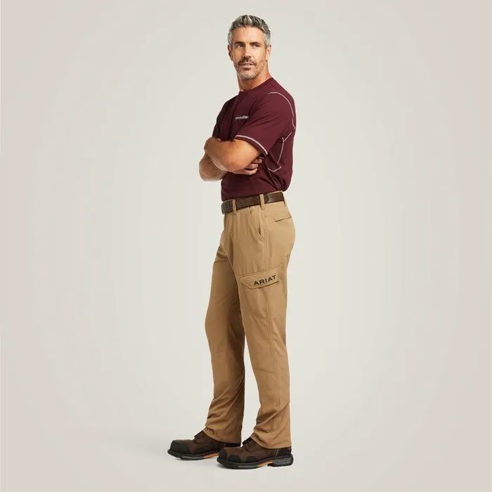 Men Pants and Shorts Ariat Rebar M5 Straight Work Flow Ultralight Stackable Straight Leg Pant Field Khaki Men Pants and Shorts Ariat Rebar M5 Straight Work Flow Ultralight Stackable Straight Leg Pant Field Khaki