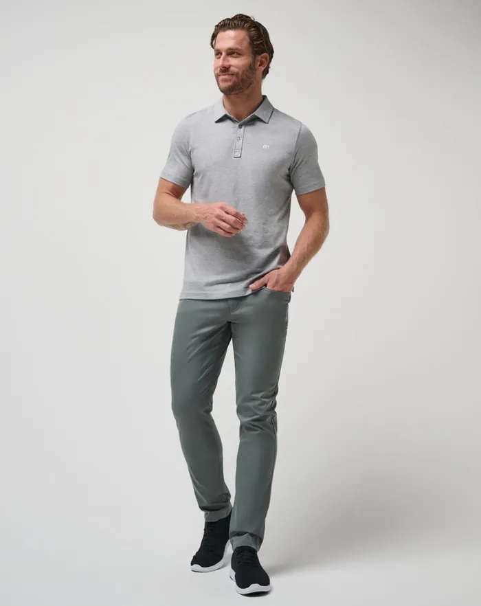 Men Pants TravisMathew OPEN TO CLOSE PANT Balsam Green