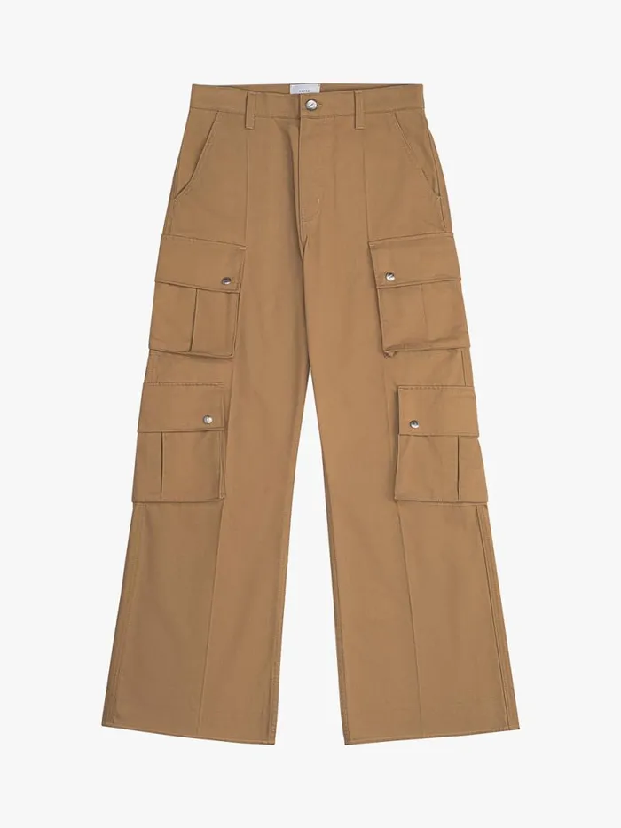 Men Rhude Pants DESERT CARGOS Dark Tan