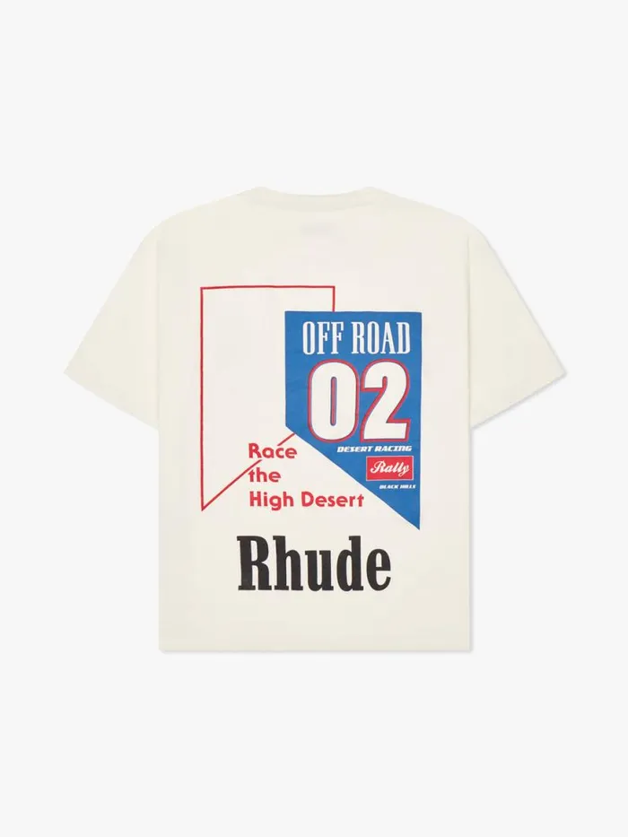Men Rhude Tees 02 TEE Vtg White