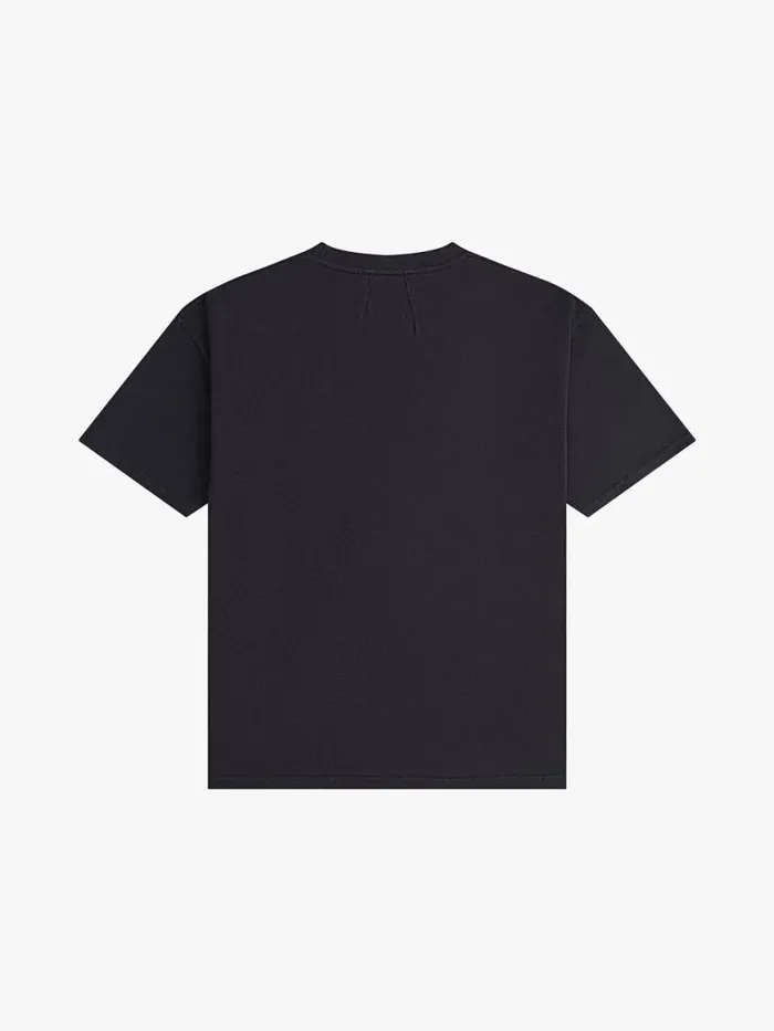 Men Rhude Tees TOWN AND COUNTRY TEE Vtg Black