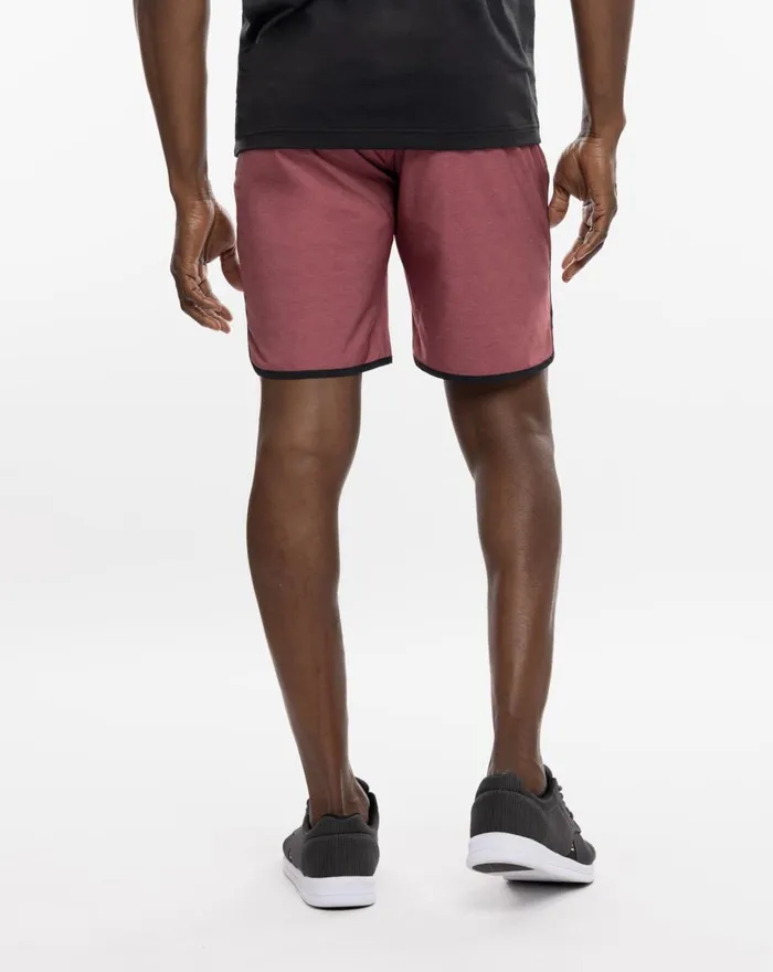 Men Shorts TravisMathew ANOTHER ROUND ACTIVE SHORT 75IN Roan Rouge Men Shorts TravisMathew ANOTHER ROUND ACTIVE SHORT 75IN Roan Rouge