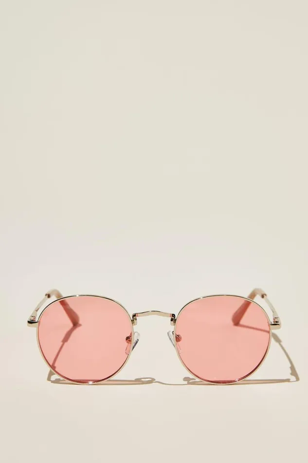 Men Sunglasses Cotton On Bellbrae Polarized Sunglasses Silverbrownpink