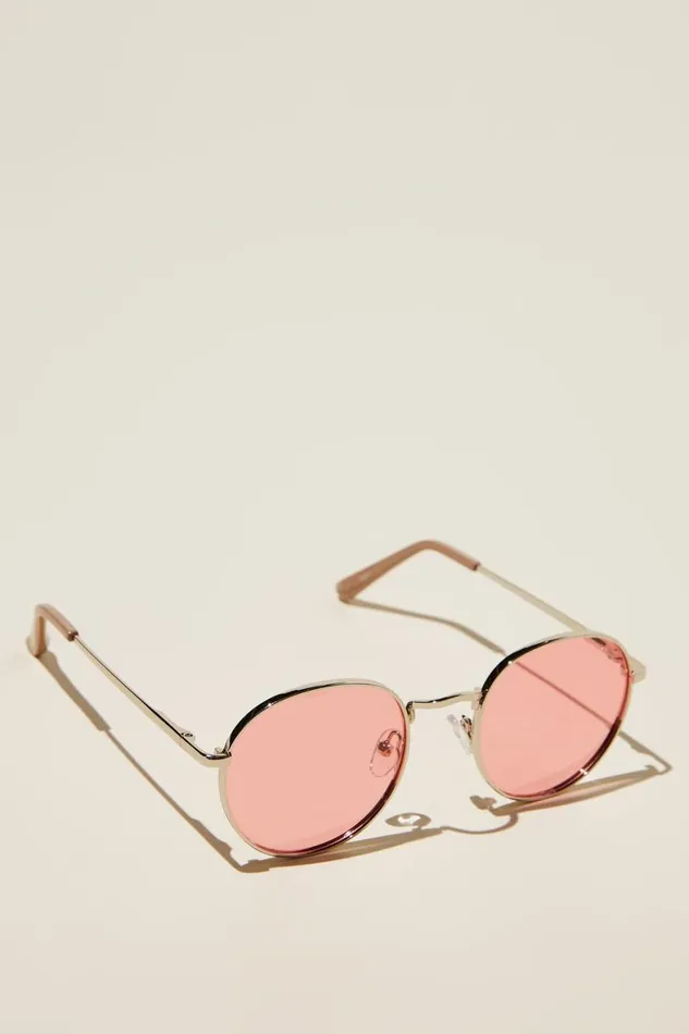 Men Sunglasses Cotton On Bellbrae Polarized Sunglasses Silverbrownpink