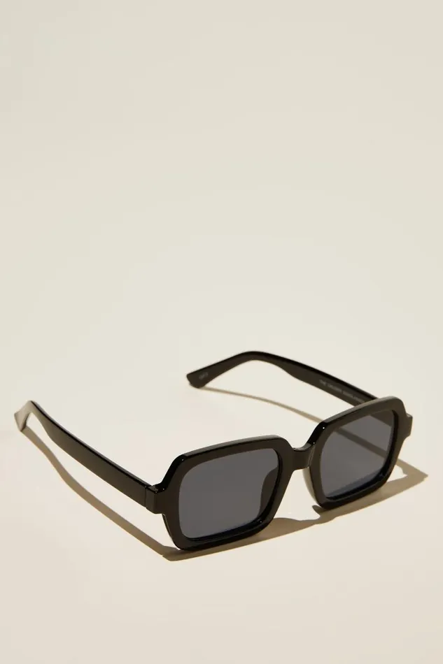Men Sunglasses Cotton On The Cruiser Sunglasses Blackblack Smoke