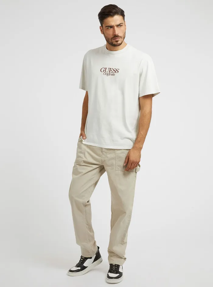 Men Tees and Tanks GUESS Guess Originals Sandy Brent Logo Tshirt