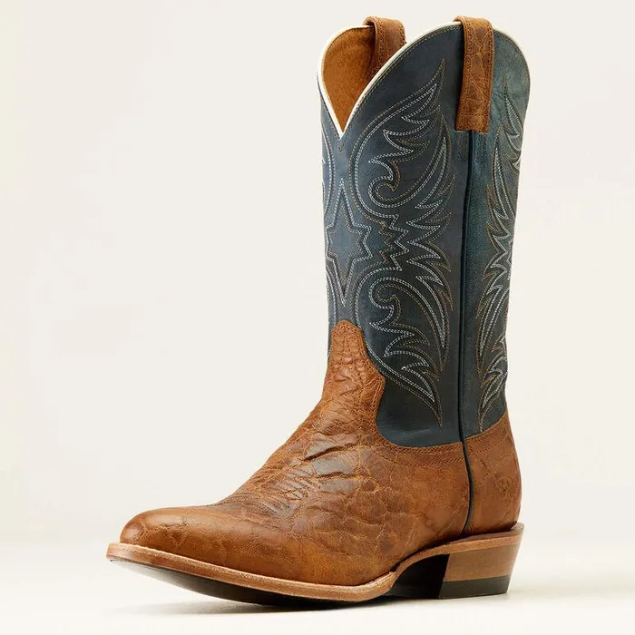 Men Western Boots Ariat Bankroll Western Boot Smokehouseocean Blue