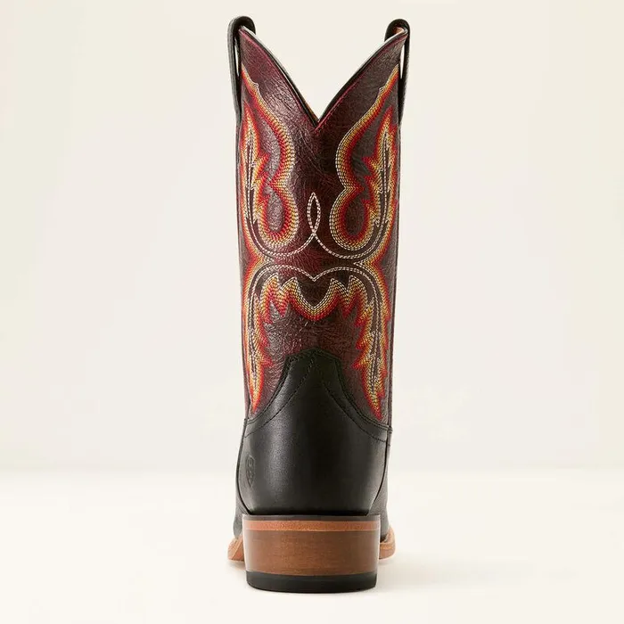 Men Western Boots Ariat Futurity Cashout Cowboy Boot Midnight Blackdark Brick