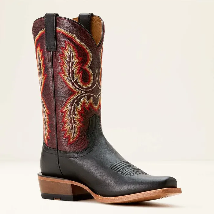 Men Western Boots Ariat Futurity Cashout Cowboy Boot Midnight Blackdark Brick