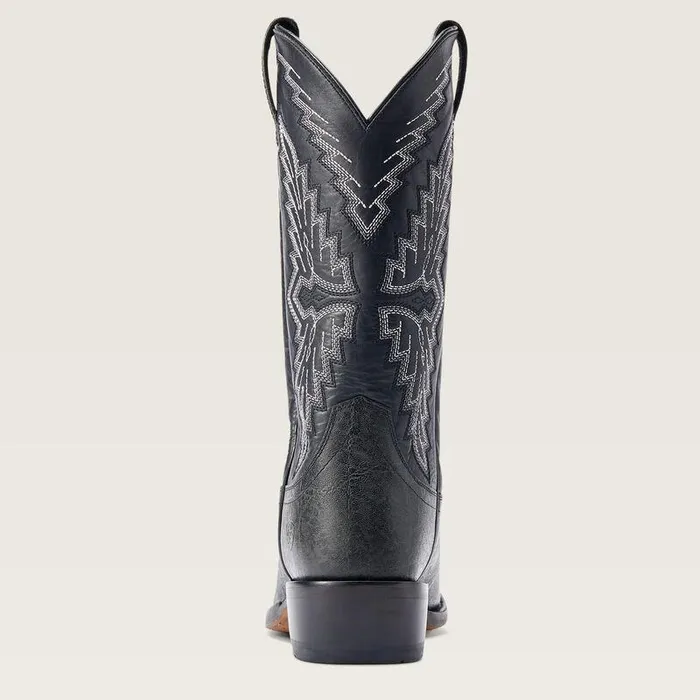 Men Western Boots Ariat Futurity Showman Cowboy Boot Black Elephant Print