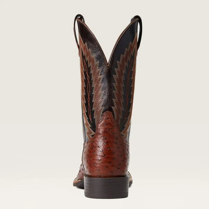 Men Western Boots Ariat Quantum Primo Western Boot Antique Tabac Fq Ostrich