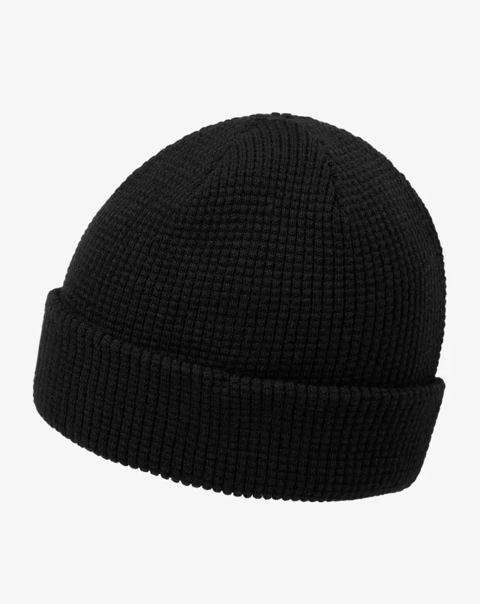 MenWomen Beanies TravisMathew CLOUD WAFFLE BEANIE Black MenWomen Beanies TravisMathew CLOUD WAFFLE BEANIE Black