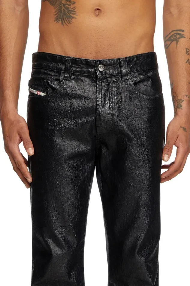 MenWomen Diesel Diesel X Damiano David Bootcut Jeans 1998 DBuck 0DBCV Blackdark Grey MenWomen Diesel Diesel X Damiano David Bootcut Jeans 1998 DBuck 0DBCV Blackdark Grey
