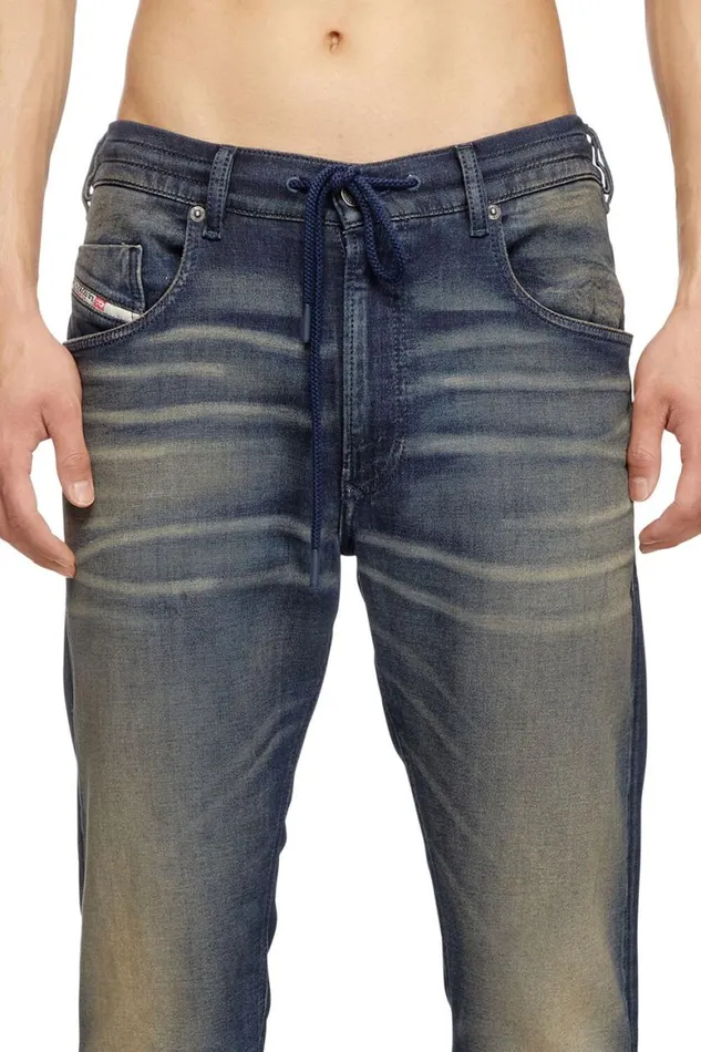 MenWomen Diesel Jeans Regular 2030 DKrooley Joggjeans 068PM Dark Blue MenWomen Diesel Jeans Regular 2030 DKrooley Joggjeans 068PM Dark Blue