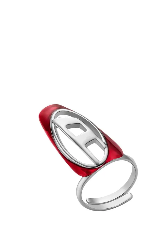 MenWomen Diesel Jewelry DX1526 JEWEL Red