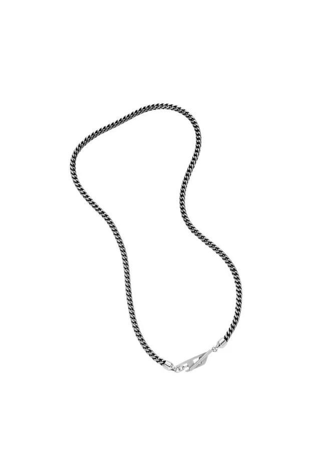 MenWomen Diesel Jewelry DX1552040 JEWEL Silverblack