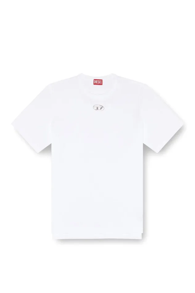 MenWomen Diesel TShirts and Polos TJUSTOD White