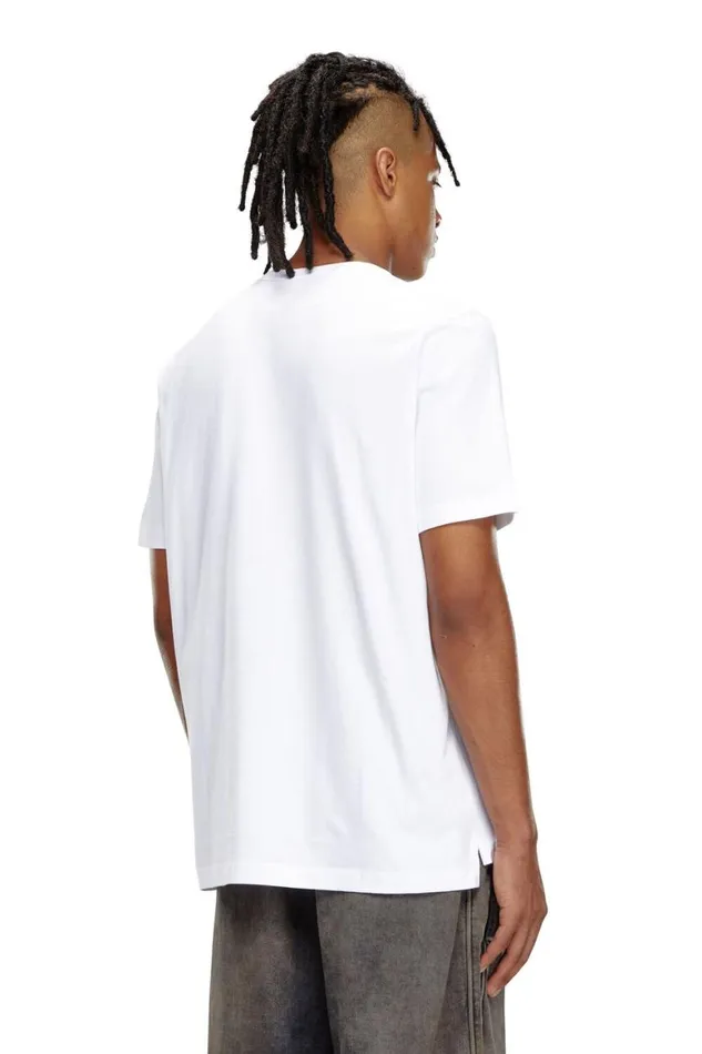 MenWomen Diesel TShirts and Polos TJUSTOD White