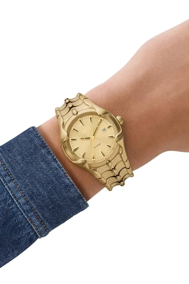 MenWomen Diesel Watches DZ2186 Gold MenWomen Diesel Watches DZ2186 Gold