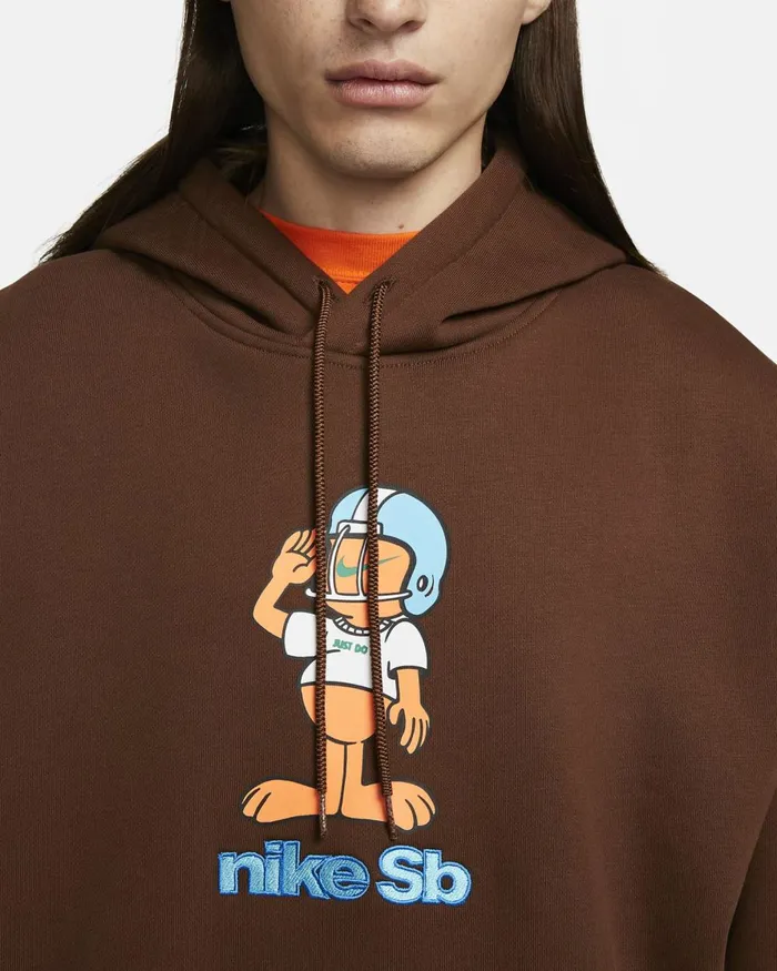 MenWomen Nike Hoodies And Sweatshirts SB Brown