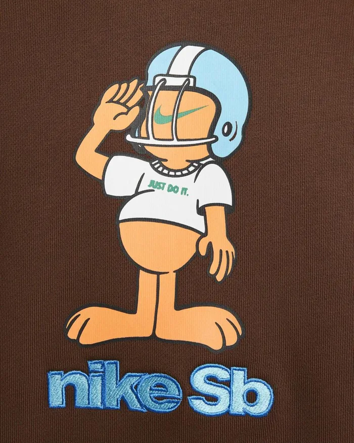 MenWomen Nike Hoodies And Sweatshirts SB Brown