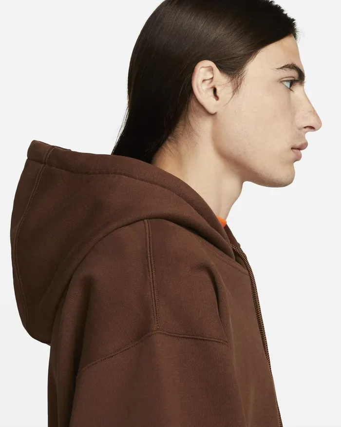 MenWomen Nike Hoodies And Sweatshirts SB Brown
