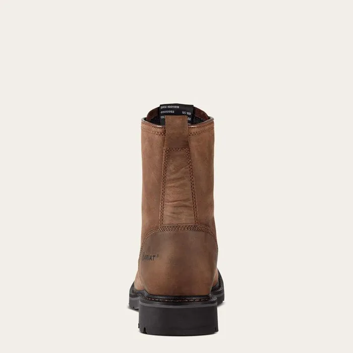 Men Work Boots Ariat Cascade 8quot Wide Square Toe Steel Toe Work Boot Alamo Brown Men Work Boots Ariat Cascade 8quot Wide Square Toe Steel Toe Work Boot Alamo Brown