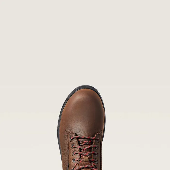 Men Work Boots Ariat Turbo 6quot USA Assembled Waterproof Carbon Toe Work Boot Rich Brown Men Work Boots Ariat Turbo 6quot USA Assembled Waterproof Carbon Toe Work Boot Rich Brown