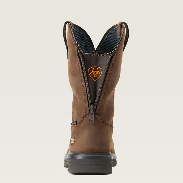 Men Work Boots Ariat Turbo Moc Toe Waterproof Carbon Toe Work Boot Mocha Men Work Boots Ariat Turbo Moc Toe Waterproof Carbon Toe Work Boot Mocha