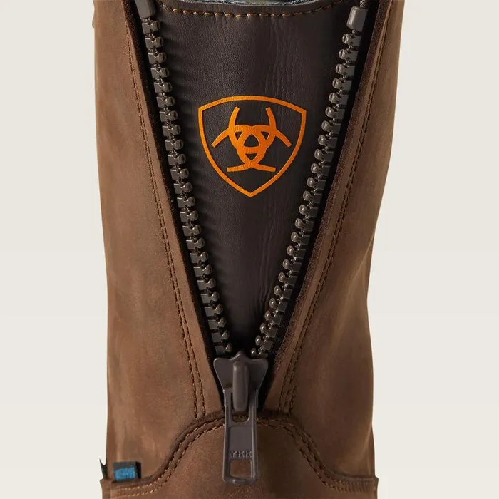 Men Work Boots Ariat Turbo Moc Toe Waterproof Carbon Toe Work Boot Mocha Men Work Boots Ariat Turbo Moc Toe Waterproof Carbon Toe Work Boot Mocha