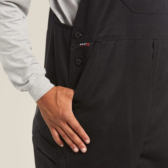Men Workwear Ariat FR Insulated Overall 20 Bib Black Men Workwear Ariat FR Insulated Overall 20 Bib Black