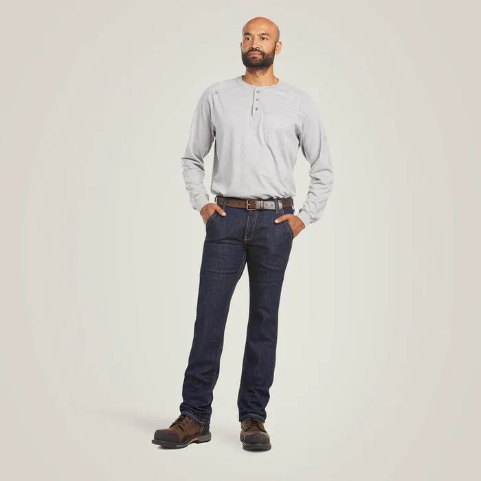 Men Workwear Ariat FR M7 Slim DuraStretch Workhorse Stackable Straight Leg Jean Rinse Men Workwear Ariat FR M7 Slim DuraStretch Workhorse Stackable Straight Leg Jean Rinse