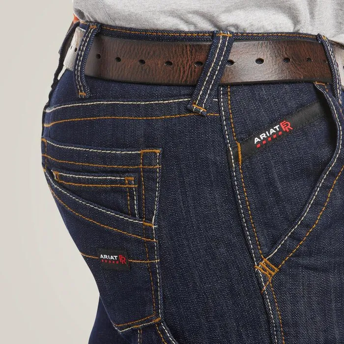 Men Workwear Ariat FR M7 Slim DuraStretch Workhorse Stackable Straight Leg Jean Rinse Men Workwear Ariat FR M7 Slim DuraStretch Workhorse Stackable Straight Leg Jean Rinse