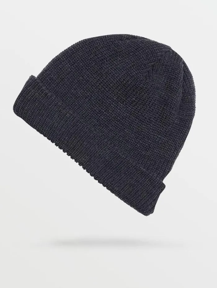 Mens Accessories Volcom Full Stone Beanie 8211 Charcoal Heather