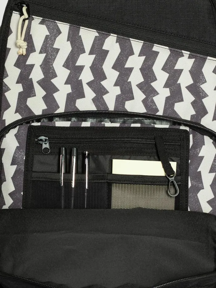 Mens Bags and Backpacks Volcom Hardbound Backpack 8211 BlackWhite