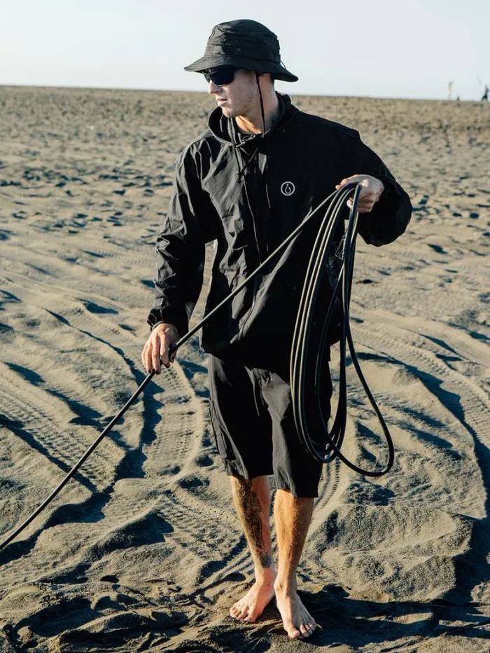Mens Jackets Volcom Surf Vitals Balaram Stack Jacket 8211 Black