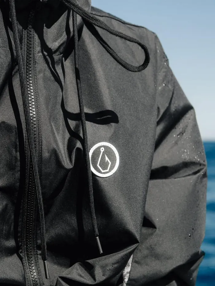 Mens Jackets Volcom Surf Vitals Balaram Stack Jacket 8211 Black