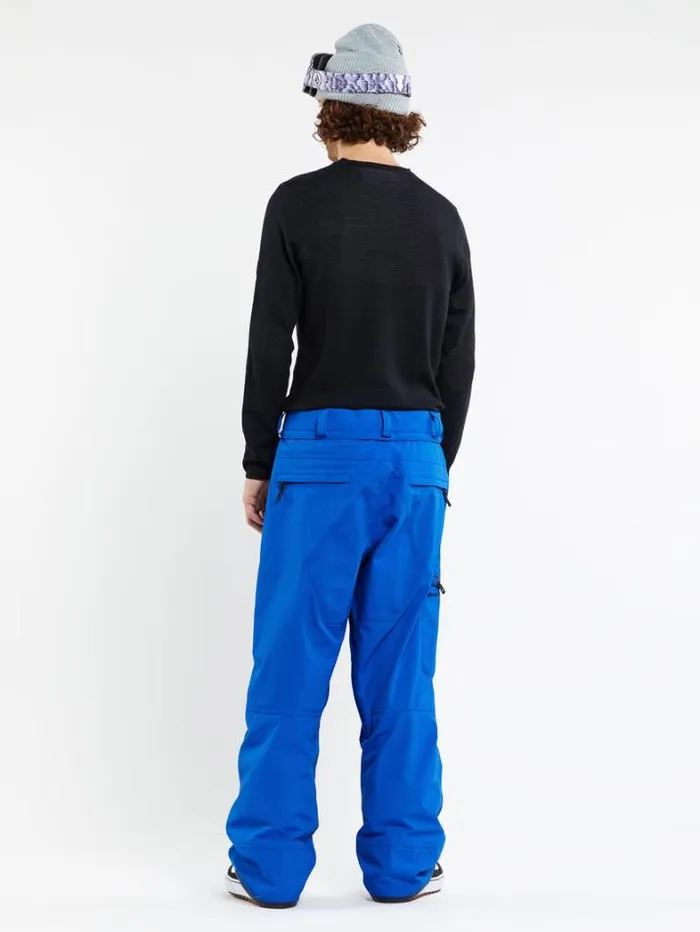 Mens Pants Volcom L GoreTex Pants 8211 Electric Blue