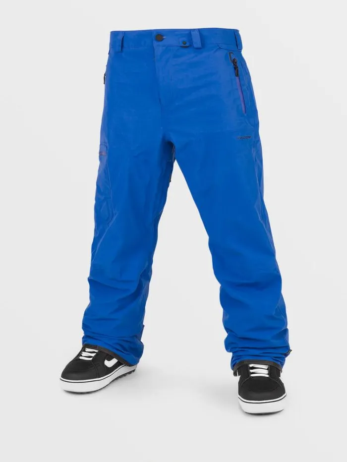 Mens Pants Volcom L GoreTex Pants 8211 Electric Blue