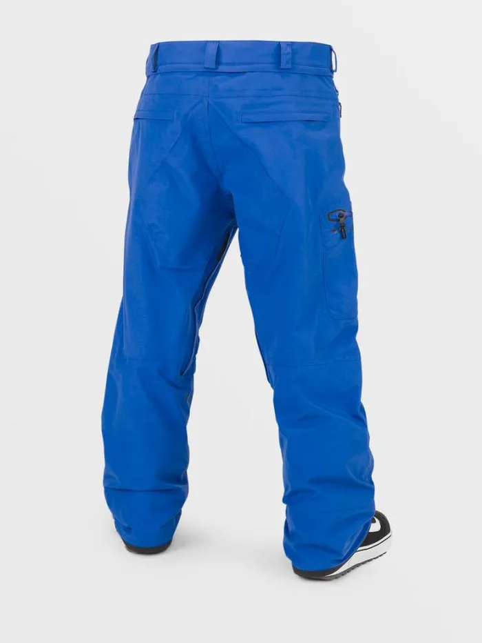 Mens Pants Volcom L GoreTex Pants 8211 Electric Blue
